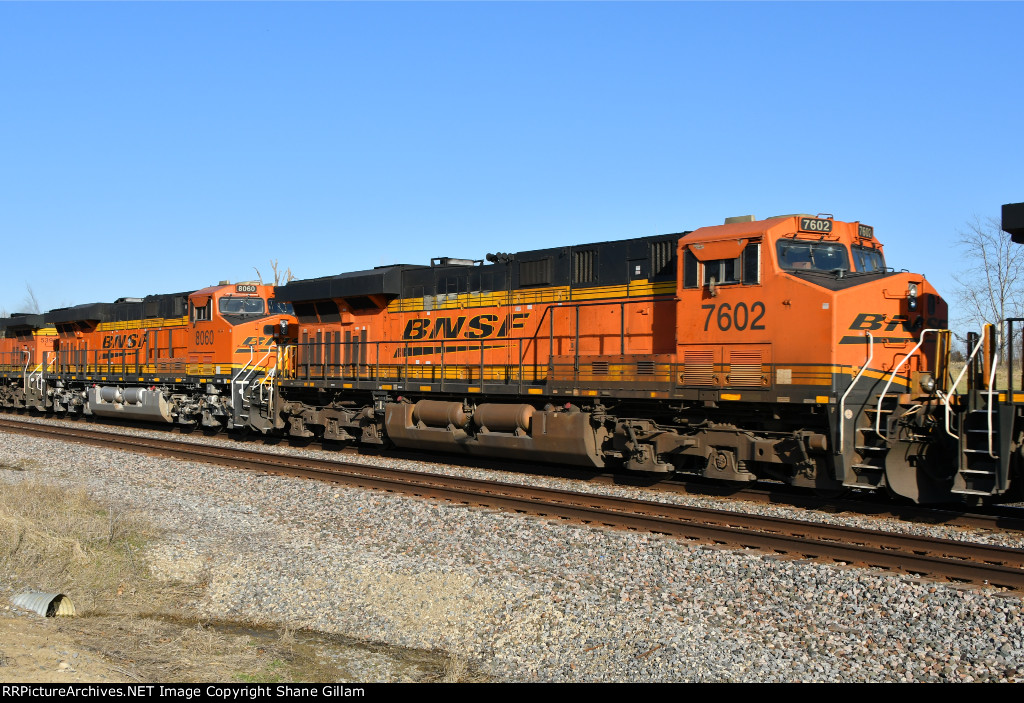 BNSF 7602 Roster